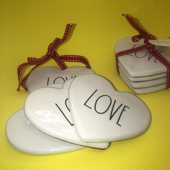 Rae Dunn coasters (4ct) - Picture 4 of 4